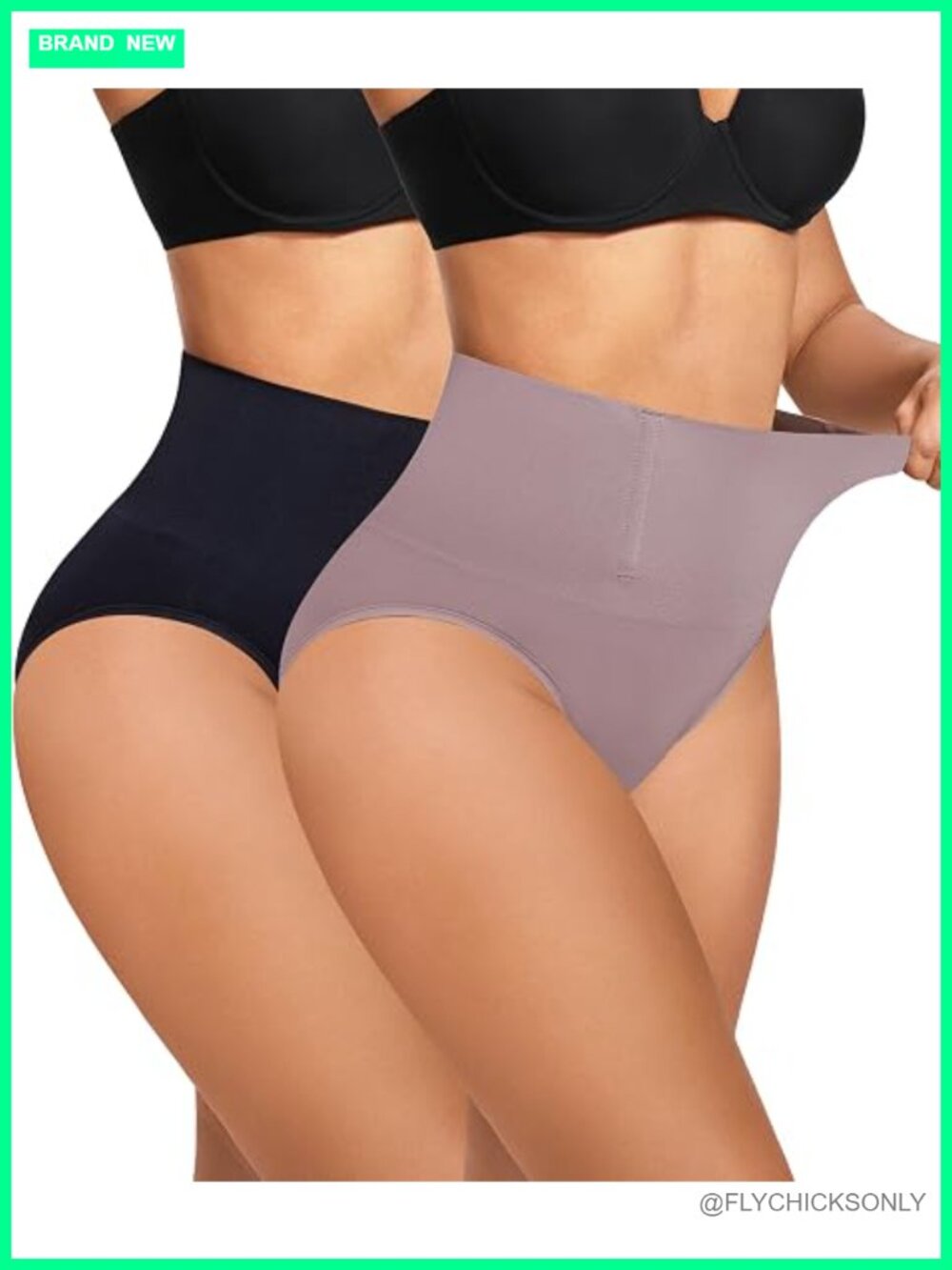 Mid-Waist Tummy Control Butt Lifting Panties Shapewear Seamless